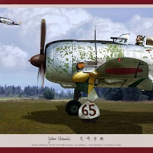 Kamikaze Pilot Ki-44 "Tojo" - signed by Kamikaze survivor