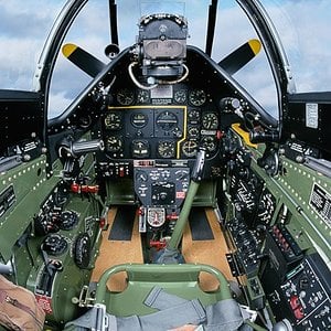 P-51D cockpit