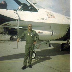 Me during USAF Thunderbirds support mission 1992