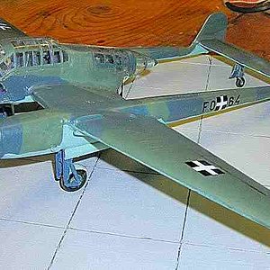 Messerschmitt Me-189a Left Side