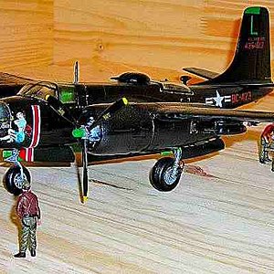 Douglas A/B-26c Invader Front/Port
