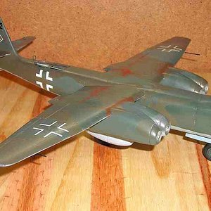 Arado Ar-234c Four Engine Jet Fighter/bomber