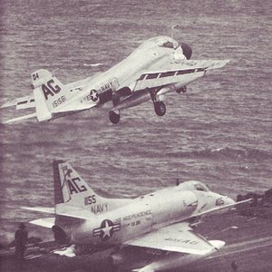Grumman A-6A Intruder & Douglas A-4 Skyhawk