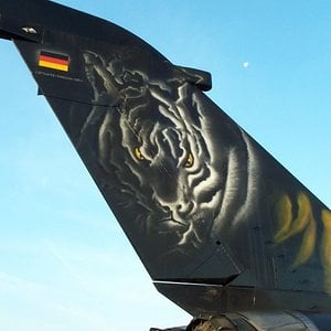 Painting on a German Tornado