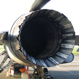 The Butt of an BAF F-16