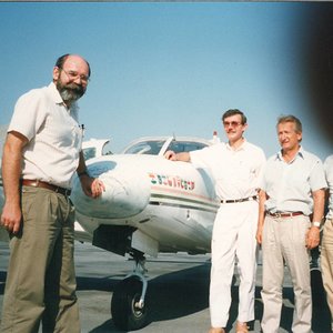 PZL M-20 Mewa- flight from Poland to India in 1989