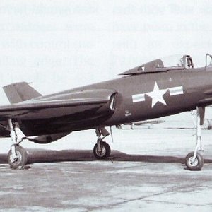 Chance Vought XF7U-1 Cutlass