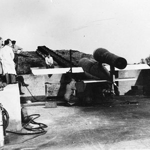 A V-1 ready for launching