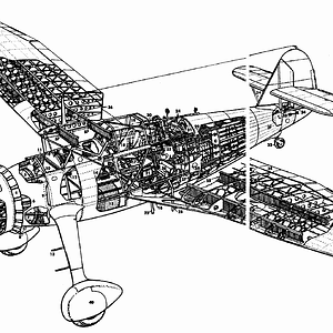 Henschel Hs-126, reconnaissance/observation plane, Germany