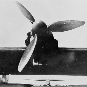 He111z-A2-Mittelmotor