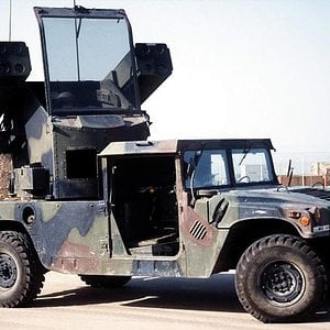 Humvee Avenger SAMs