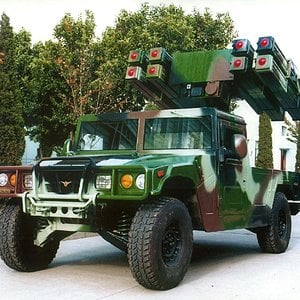 Chinese Humvee Avenger SAMs