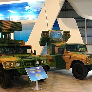 Chinese Humvee Avenger SAMs