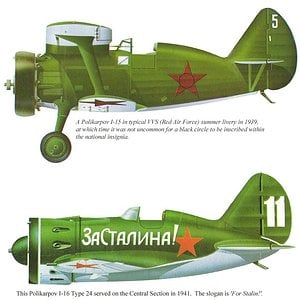 Polikarpov Fighters