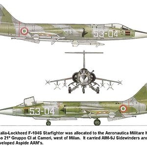 Aeritalia-Lockheed F-104S Starfighter