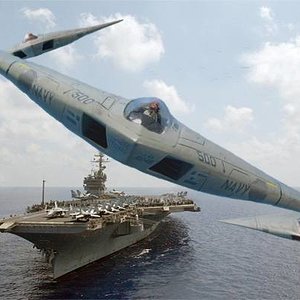 US Navy A-12 Avenger II Doritos In Flight Carrier Patrol Mock Up Artwork