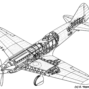 Ilyushin Il-21 Cutaway CCB-32