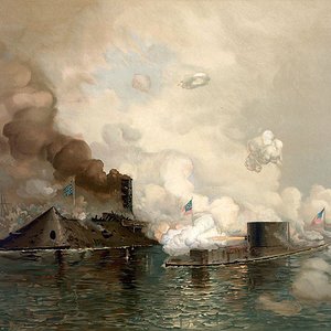 The-Monitor-and-Merrimac-The-First-Fight-Between-Ironclads-1886