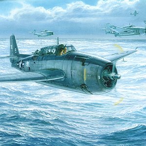 Grumman-TBF-Avenger-Torpedo-bomber-by-Tom-Freeman