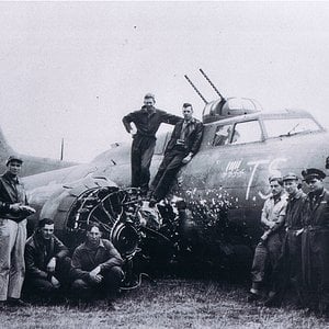 B-17_hit_by_Fw-190