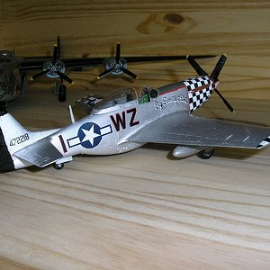 North American P-51 Mustang Back/Starboard