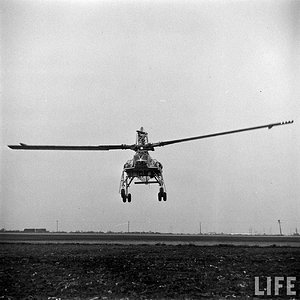 Hughes Aircraft’s Giant Helicopter, XH-17, 1953