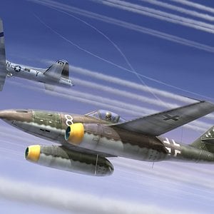 B-17_vs_Me_262