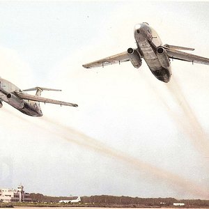 XB-51_no1_and_2_flying