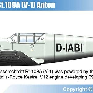 Messerschmitt Bf 109A (V-1)