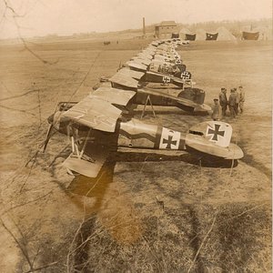 Albatros D.III Jasta 11 at Roucourt April 1917