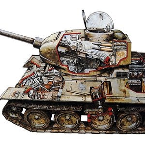 T-34_85_cutaway