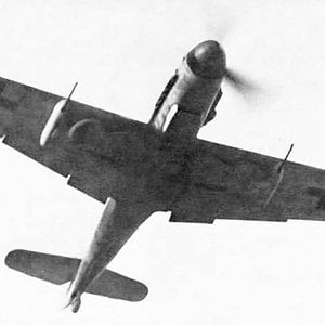Messerschmitt Bf 109G-6 undersides