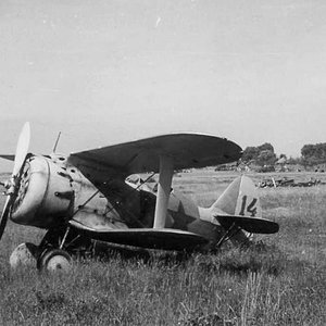 Polikarpov I-153 "Red 14" (1a)
