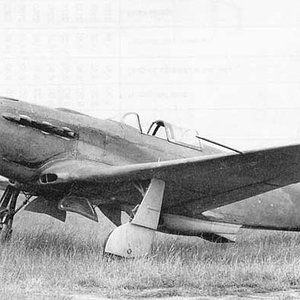 Yak-3 "White 12" of the Normandie-Niemen Regiment ( port side view )