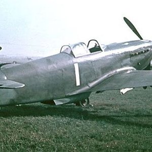 Yak-3 "White 1"  of the Normandie-Niemen Regiment ( a late picture 1)