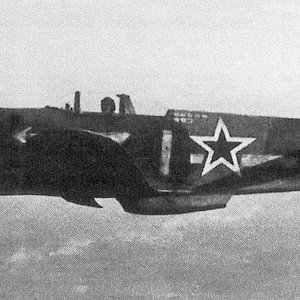 Yak-3 "White 1" of the Normandie-Niemen Regiment in flight