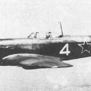 Yak-9 "White 4" of the Normandie-Niemen Regiment