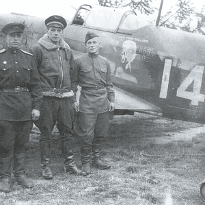 Yak-9 "White 14"  of the Normandie-Niemen Regiment