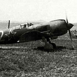 Lavochkin La-5FN "White 02" and "White 58" "Tri Duby" airfield, 1944