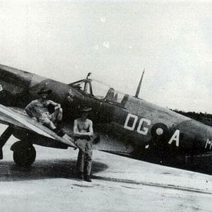 Spitfire Mk.VIII, serial MV483, DG_A, RAF 155 Sqn,  Burma, 1945