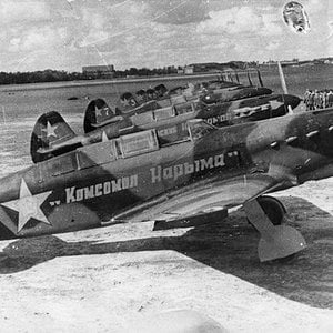 Yak-7a, 12 GIAP, 1942 (1)