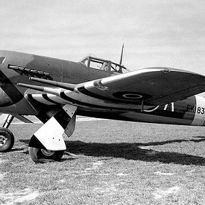 Hawker Typhoon, serial EK183