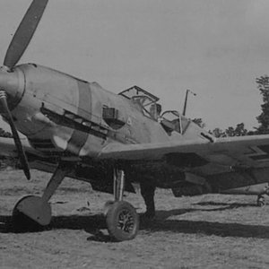 Bf 109E-4 of the JG 53.