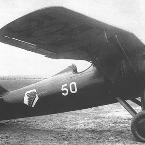 PZL P-7a "White 50" of the  142 FS