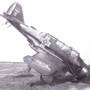 A crashed PZL 23 Karaś, No.15, Romanian AF (1)