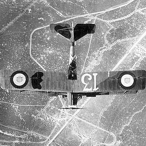 Breguet 14 over Verdun sector