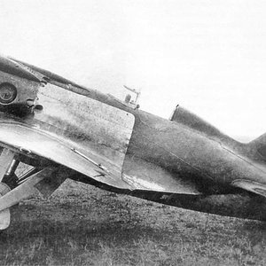 Polikarpov I-16TK based on type 10 with TK-1 turbcharger