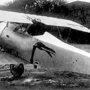 Nieuport 17 no. 1741 , "Black 3", Escadrille 26, 1917