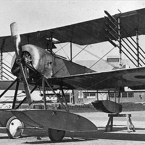 Sopwith Baby with Le Prieur rockets