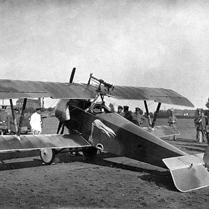 Nieuport 11 no. 1135 captured by Germans in 1916 (2)